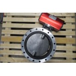 DN 350 PN 10 Warex stainless steel . Butterfly Valve. Used.